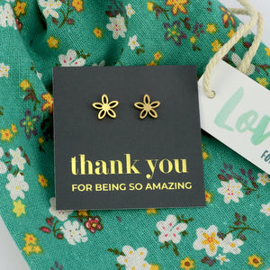 THANK YOU For Being So Amazing Floral + Gold Bundle (R12)