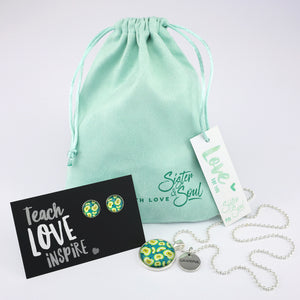 MINTY TEAL APPLE - TEACH LOVE INSPIRE - Gift Bundle (T06)