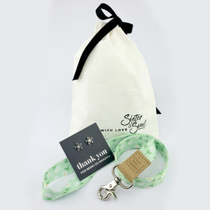 DAISY MINT 'Teach Love Inspire' Lanyard  - Thank You Gift Bundle (L17)