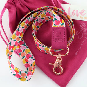 HOT PINK APPLE Teach Love Inspire Lanyard Gift Bundle (L11)