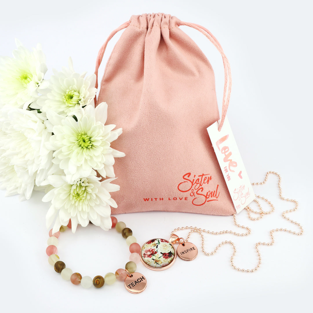 BLUSH PINK Teach + Inspire - Gift Bundle (T04)