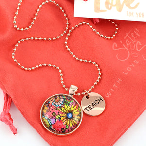 TANGERINE Floral- Teach Love Inspire - Gift Bundle (S22)