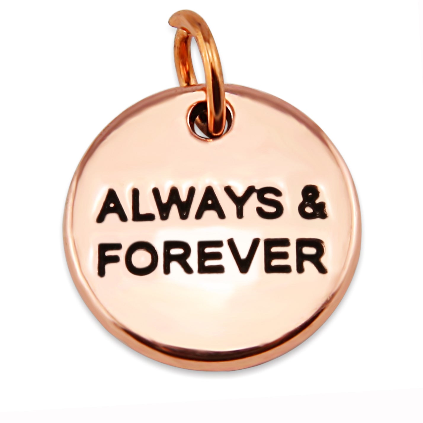 Rose Gold / Copper Word Charms (add word charms)