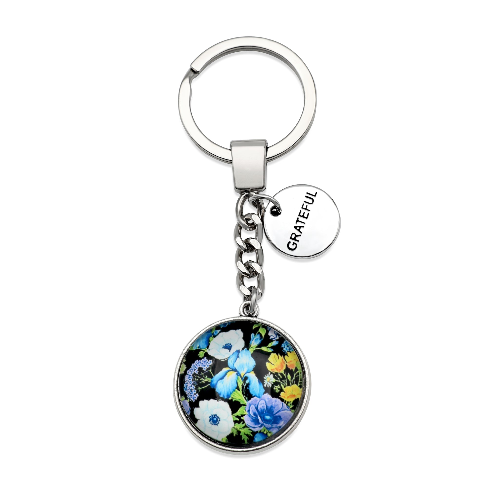 BLOSSY-Grateful-VintageSilverKeyring1