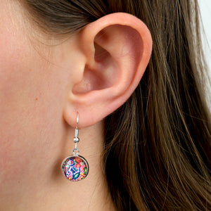 FLORAL WONDERS - You Got This! - Rose Gold Dangle Earrings - CABANA (11065)