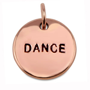 Today I Will... Word Charms (Rose Gold Copper-Add)