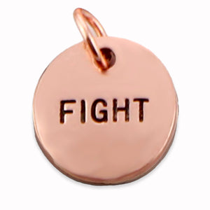 Today I Will... Word Charms (Rose Gold Copper-Add)