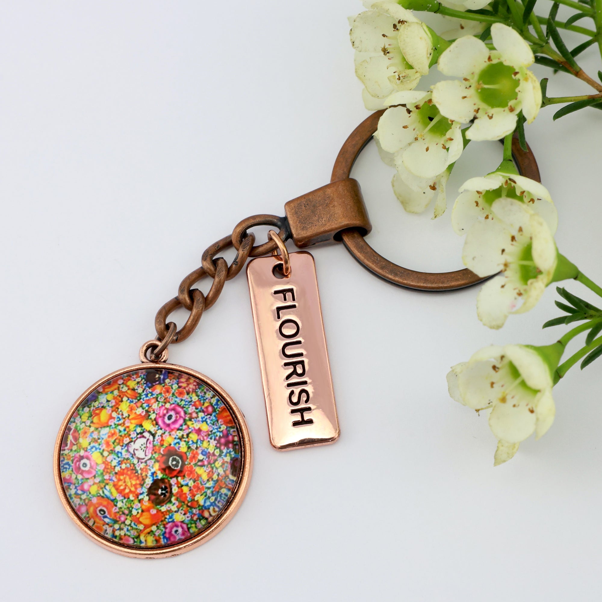 FLOWERPATCH-Flourish-VintageRoseGoldKeyring1