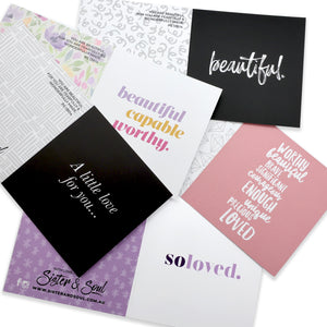 GIFT CARDS Pk 5 With Envelopes - A Little Love For You Pack (7001-1)