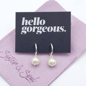 HELLOGORGEOUS-SterlingSilver-HuggieswithFreshwaterPearlDrop3