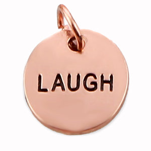 Today I Will... Word Charms (Rose Gold Copper-Add)