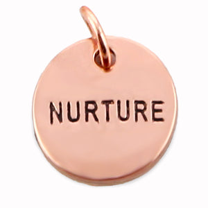 Today I Will... Word Charms (Rose Gold Copper-Add)