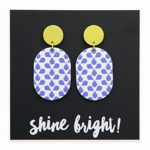 Acrylic Dangles - 'Shine Bright' - Orlando (11863)