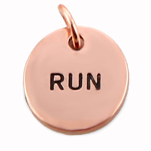 Today I Will... Word Charms (Rose Gold Copper-Add)