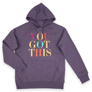 Premium You Got This HOODIE - Dusty Mauve Purple