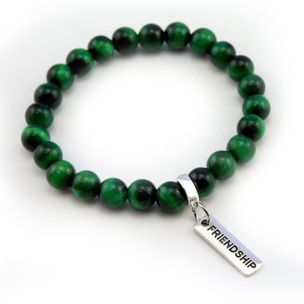 Green tiger eye on sale bracelet