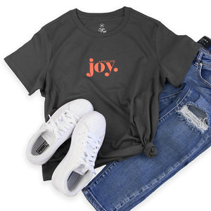 COAL coloured joy t-shirt women boxy style. 